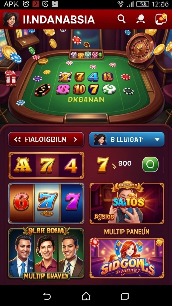 idcjoker - Tampilan antarmuka yang modern dan mudah digunakan.
