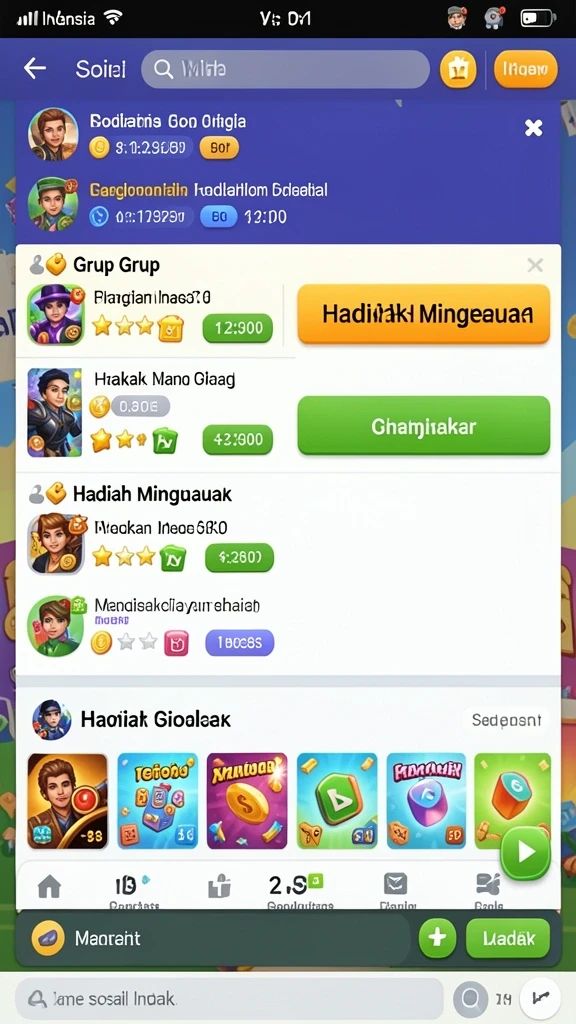 lg111 - Tampilan antarmuka pengguna yang stylish dan intuitif.