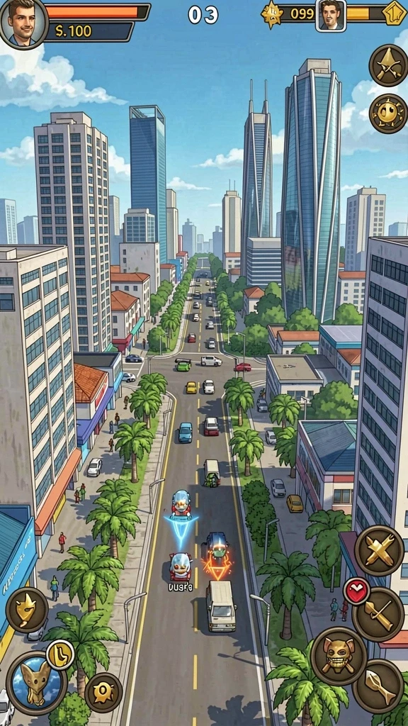okjk - Karakter unik dengan kemampuan khusus.