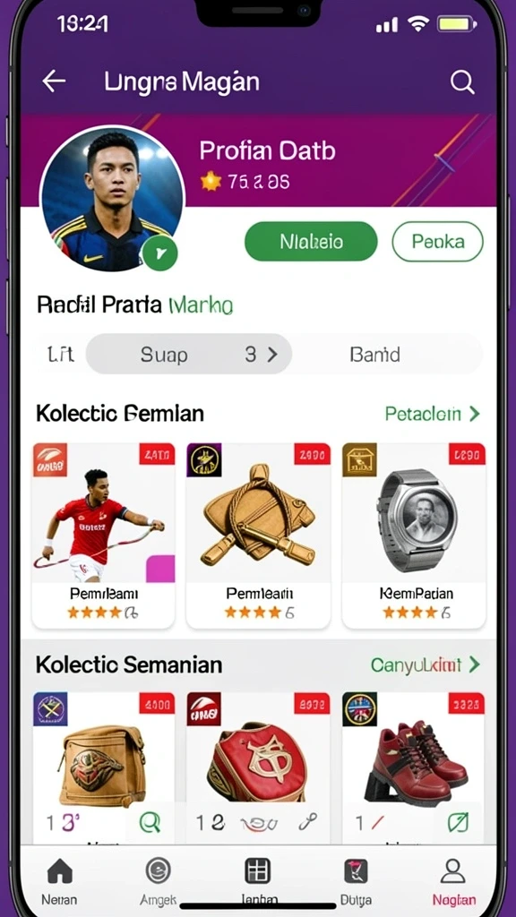 panen138 - Tampilan antarmuka yang menarik dan intuitif.