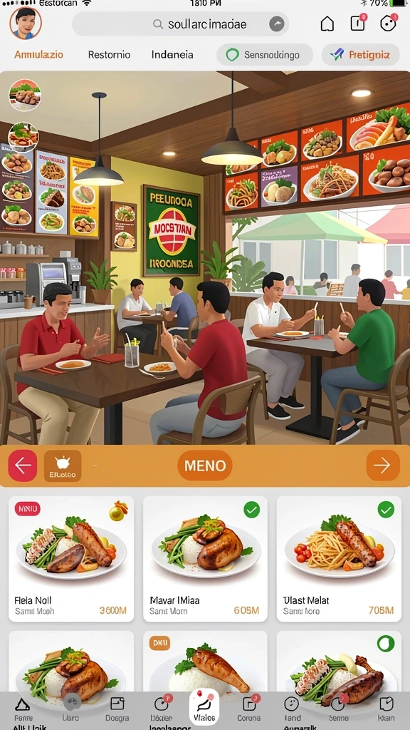 surgavip - Tampilan antarmuka yang sederhana dan intuitif.